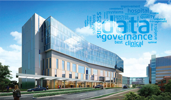 堪萨斯大学大楼用文字数据、治理、临床、医院、成功叠加